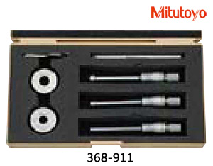 B0407-004-三丰-368-911三爪孔径千分尺 套装 6-12